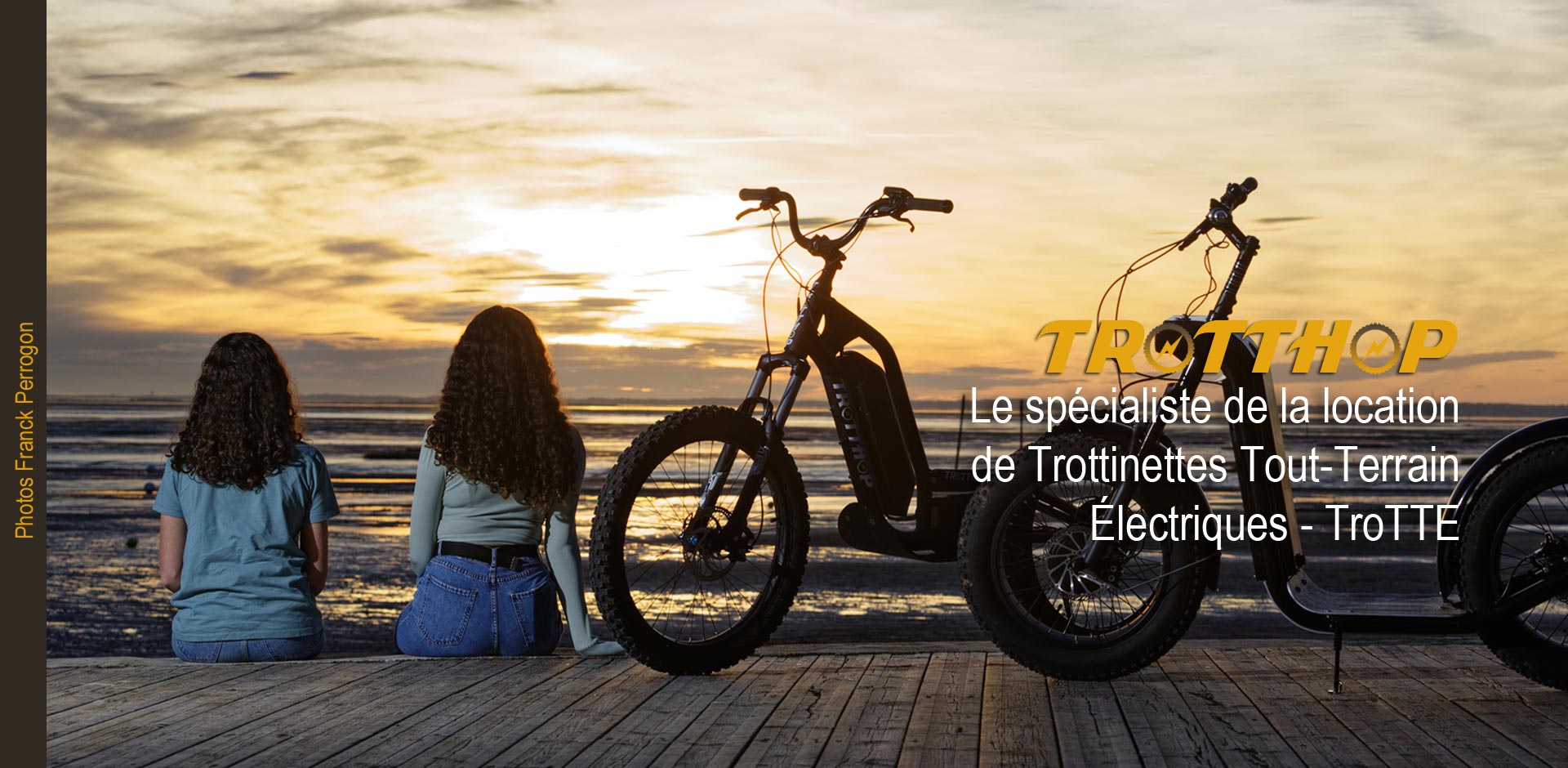 Trotthop, location de trottinettes électrique tout terrain