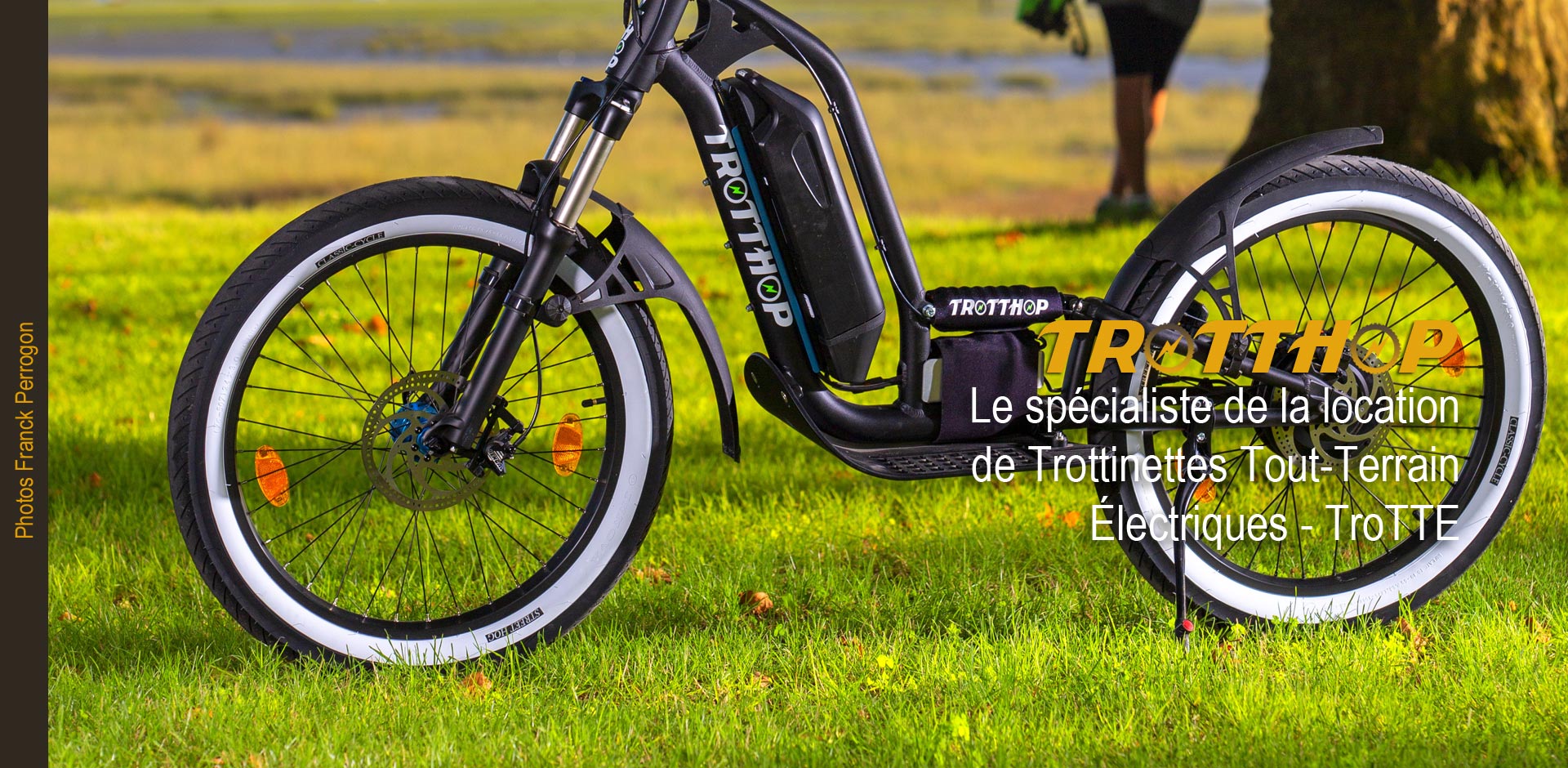 Trotthop, location de trottinettes électrique tout terrain