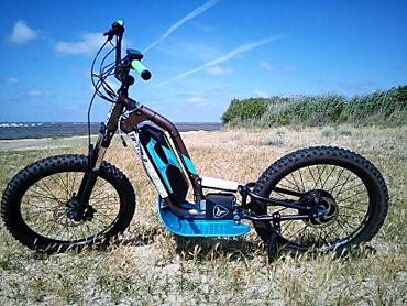 trottinettes électriques tout-terrain deux roues motrices