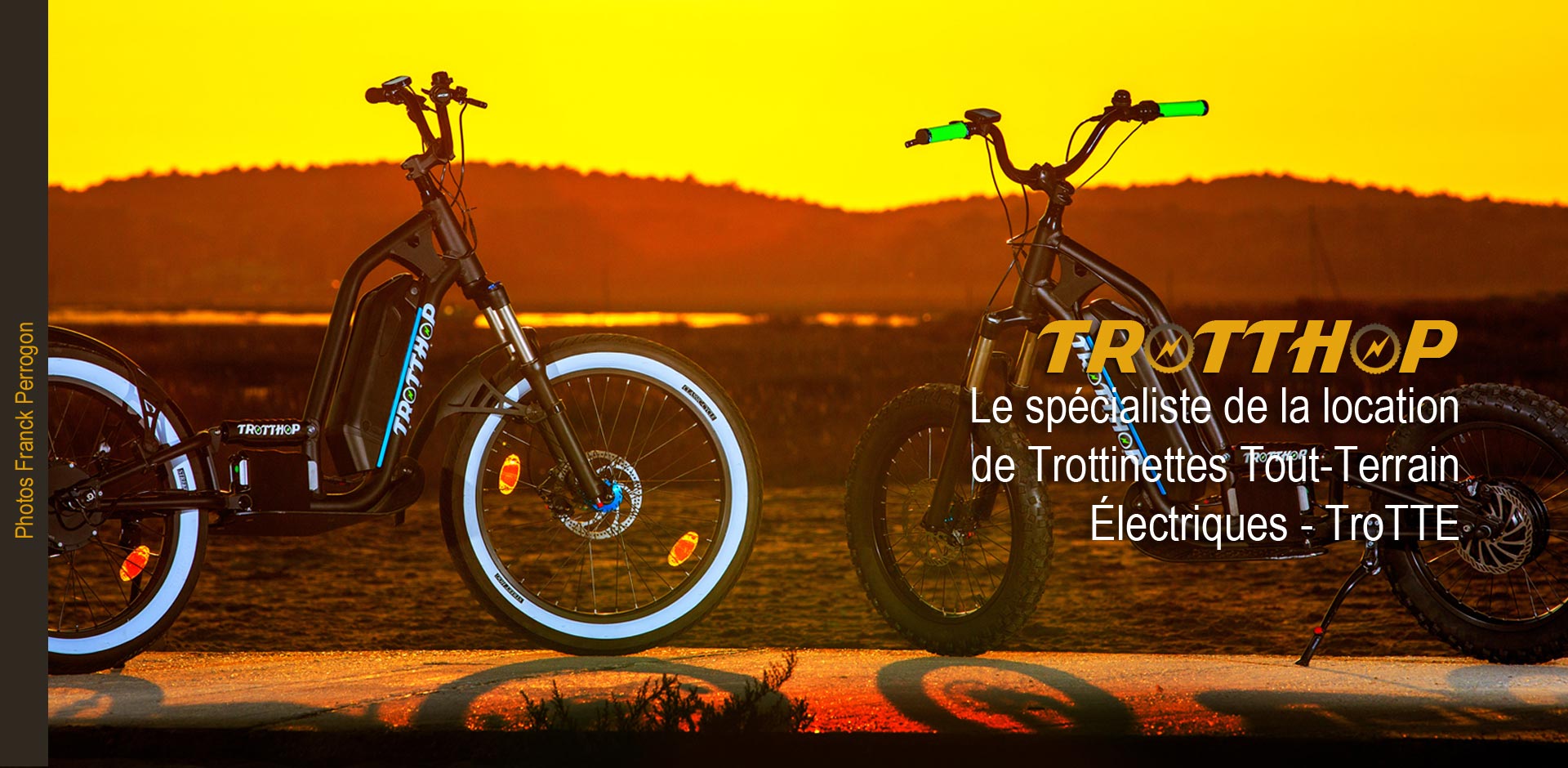 Trotthop, location de trottinettes tout-terrain électriques